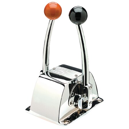 Chrome Plated Brass Twin Lever Single Station Control